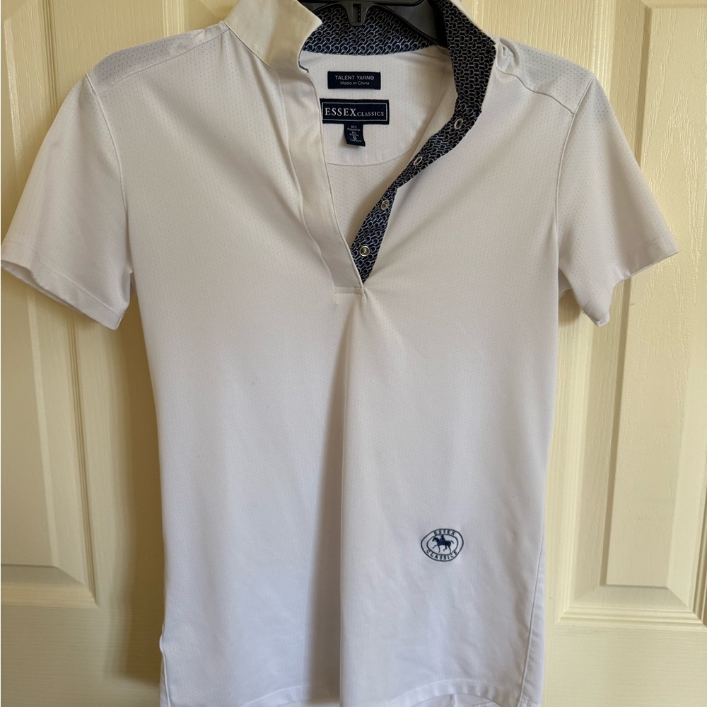 Essex Classics White Polo Shirt